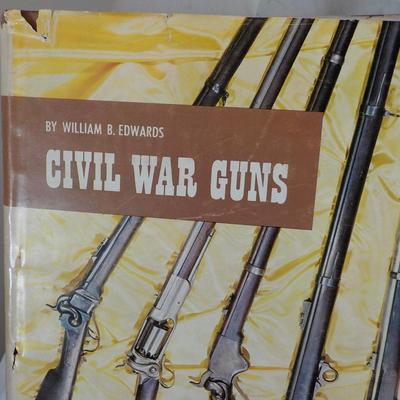 2 Hard cover books Confederate Arms and Civil War Guns.,