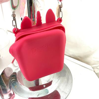 332 Unicorn Book, Unicorn Stuffed Animal Carrying Purse, Pop-It Purse