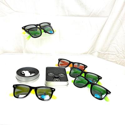 336 Kids Lot of Sunglasses and Two Fidget Spinners