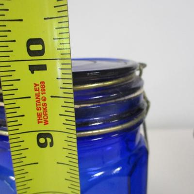 Cobalt Blue Canisters