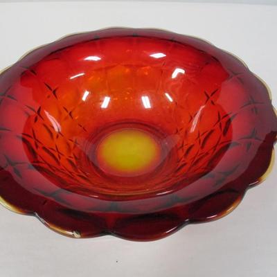 Vintage Indiana Glass Flared Bowl