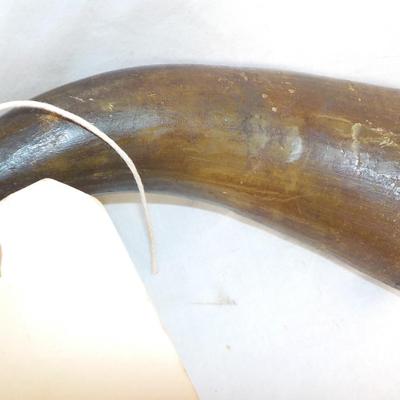 1850 Powder horn for small caliber small arms.