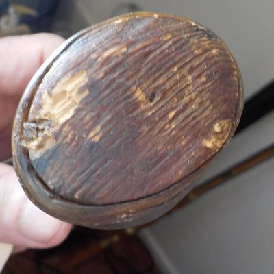1850 Powder horn for small caliber small arms.