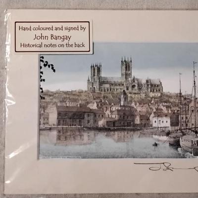 St. Georges Chapel - Windsor Castle Original Watercolor Signed - John Bangay