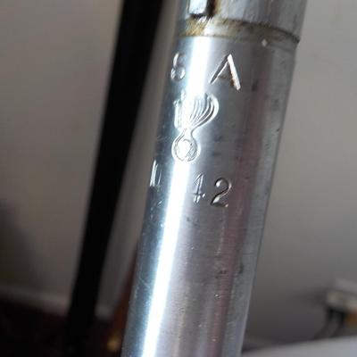 Springfield 03 New Barrel in grease 1942 (yes 1942) for sport hunting. est. $100 to $250.