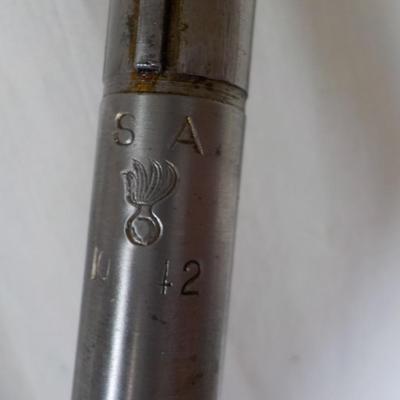 Springfield 03 New Barrel in grease 1942 (yes 1942) for sport hunting. est. $100 to $250.