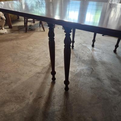 Solid Wood Drop Leaf Table Double Gateleg 72x45x30