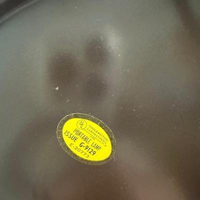 34" Tall Underwriters Labortories Portable Lamps (2)