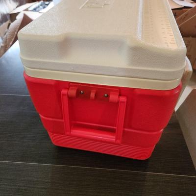 Cooper Tools Red Igloo Cooler Chest 1995 Made in USA