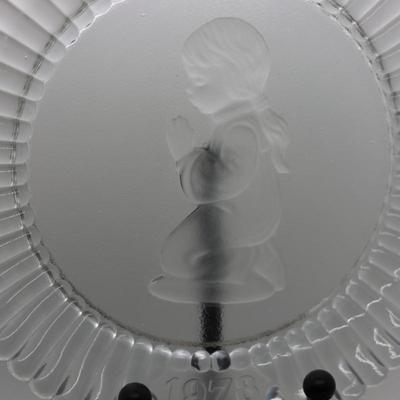HUMMEL - (1) 1978 Praying Girl Plate (2) Hummel Books, (2) Collectible Spoons