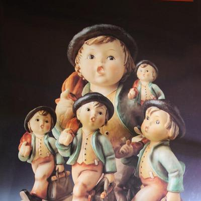 HUMMEL - (1) 1978 Praying Girl Plate (2) Hummel Books, (2) Collectible Spoons