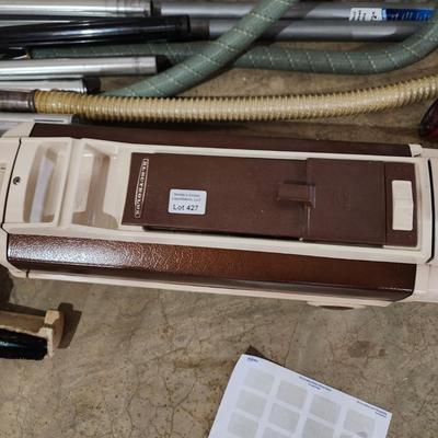 Vintage Electrolux Canister Vacuum Cleaner Working
