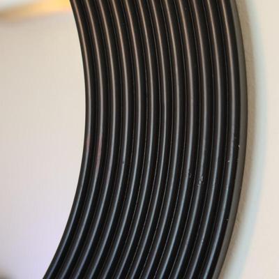 36" Bulatan Texture Mirror