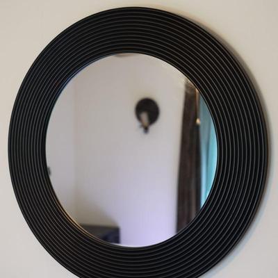 36" Bulatan Texture Mirror