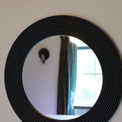 36" Bulatan Texture Mirror