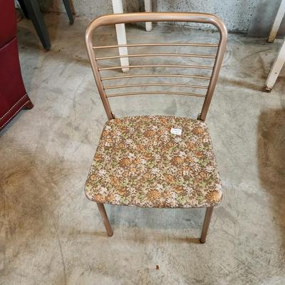 Mid Century MCM Vintage Hamilton Cosco  Metal Foldup Chair