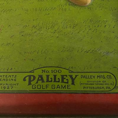 1927 Vintage Palley Golf Game