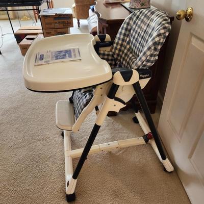 Peg Perego Prima Pappa High Chair Adjustable Height