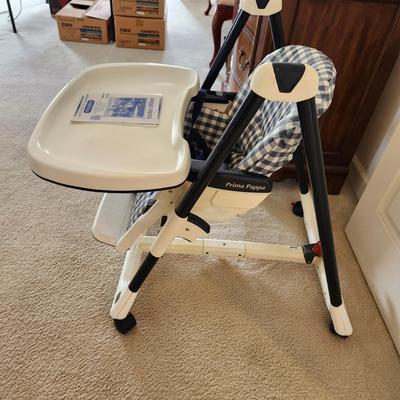 Peg Perego Prima Pappa High Chair Adjustable Height