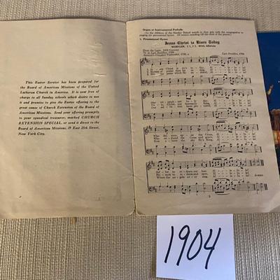 Vintage Christmas Sheet Music