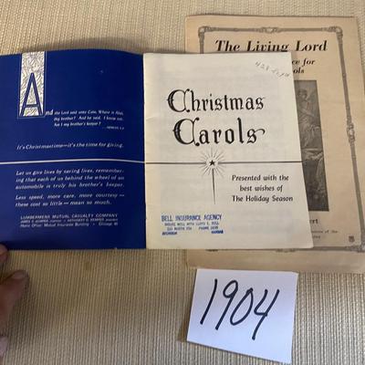 Vintage Christmas Sheet Music