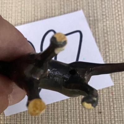 Vintage Brass Fawn