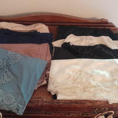 Women's Slips, silk tops and Bali body suit