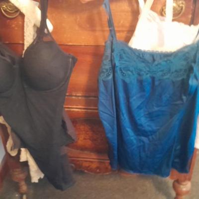 Women's Slips, silk tops and Bali body suit