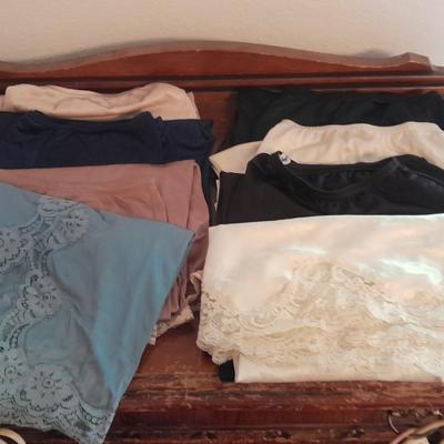 Women's Slips, silk tops and Bali body suit