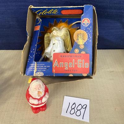 Vintage Angel -Glo And Ornament