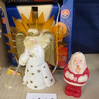Vintage Angel -Glo And Ornament