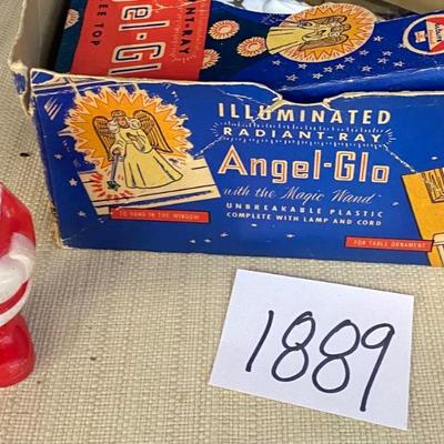 Vintage Angel -Glo And Ornament