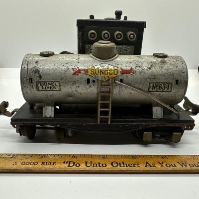 Pre-War Lionel Lines No. 258 Steam Locomotive w/ Cars,Track & Controllers (See Description)