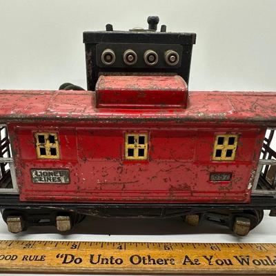 Pre-War Lionel Lines No. 258 Steam Locomotive w/ Cars,Track & Controllers (See Description)