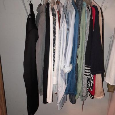 20 Long Sleeve tops two new with tags - Coldwater Creek - St. John - Da -Rue - Merona Size Medium and Large