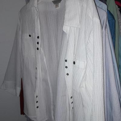 20 Long Sleeve tops two new with tags - Coldwater Creek - St. John - Da -Rue - Merona Size Medium and Large