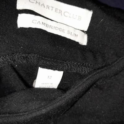 12 pair of Pants sizes 12 / 14 - Alfani - Charter club - Christopher Banks-St. Johns Bay and others