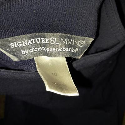 12 pair of Pants sizes 12 / 14 - Alfani - Charter club - Christopher Banks-St. Johns Bay and others