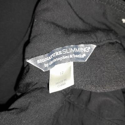 12 pair of Pants sizes 12 / 14 - Alfani - Charter club - Christopher Banks-St. Johns Bay and others