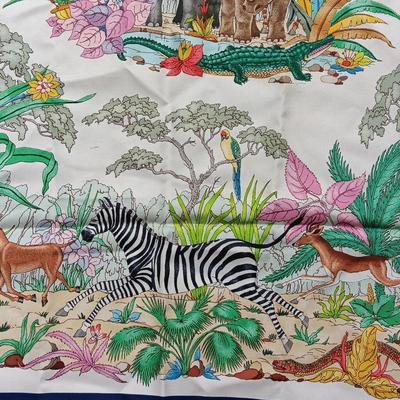 Gucci Jungle Animal Scarf designed by Vittorio Acornero 1960Â´s-1970Â´s