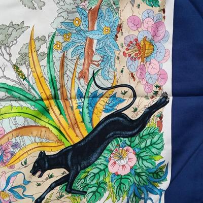 Gucci Jungle Animal Scarf designed by Vittorio Acornero 1960Â´s-1970Â´s
