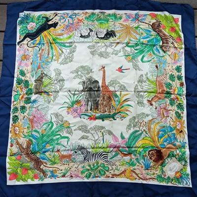 Gucci Jungle Animal Scarf designed by Vittorio Acornero 1960Â´s-1970Â´s
