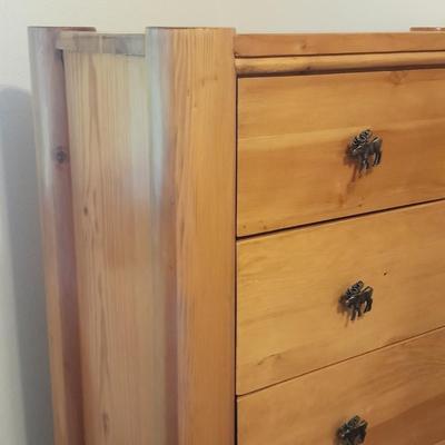 Seven Drawer Chest of drawers with moose handles