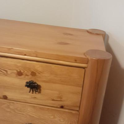 Seven Drawer Chest of drawers with moose handles