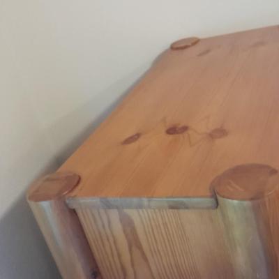 Seven Drawer Chest of drawers with moose handles