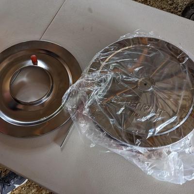 NIB Blue Print Chrome Air Cleaner 14"