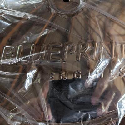 NIB Blue Print Chrome Air Cleaner 14