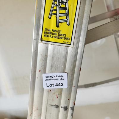 Werner Aluminum 6 Ft. Folding Ladder