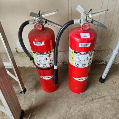 2 Amerex ABC Fire  Extinguisher