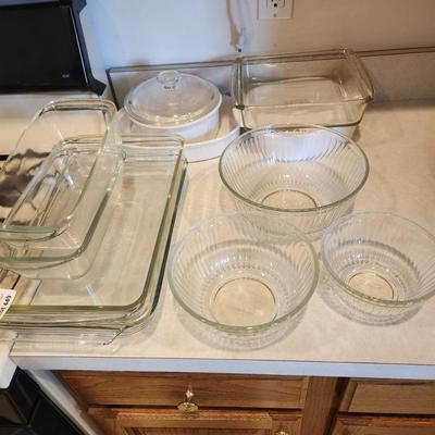 Lot of Cooking ware Pyrex Corning Ware Glasbake Anchor Hocking